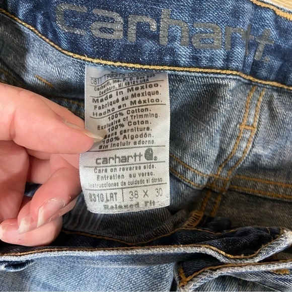 Carhartt Relaxed Boot Fit Size 38x30 - Picture 3 of 6